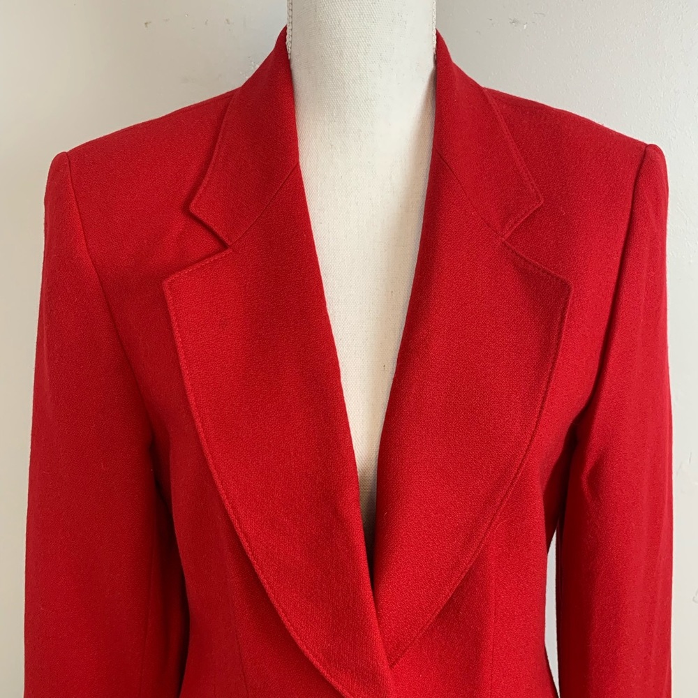 Pendleton Red Blazer - image 2